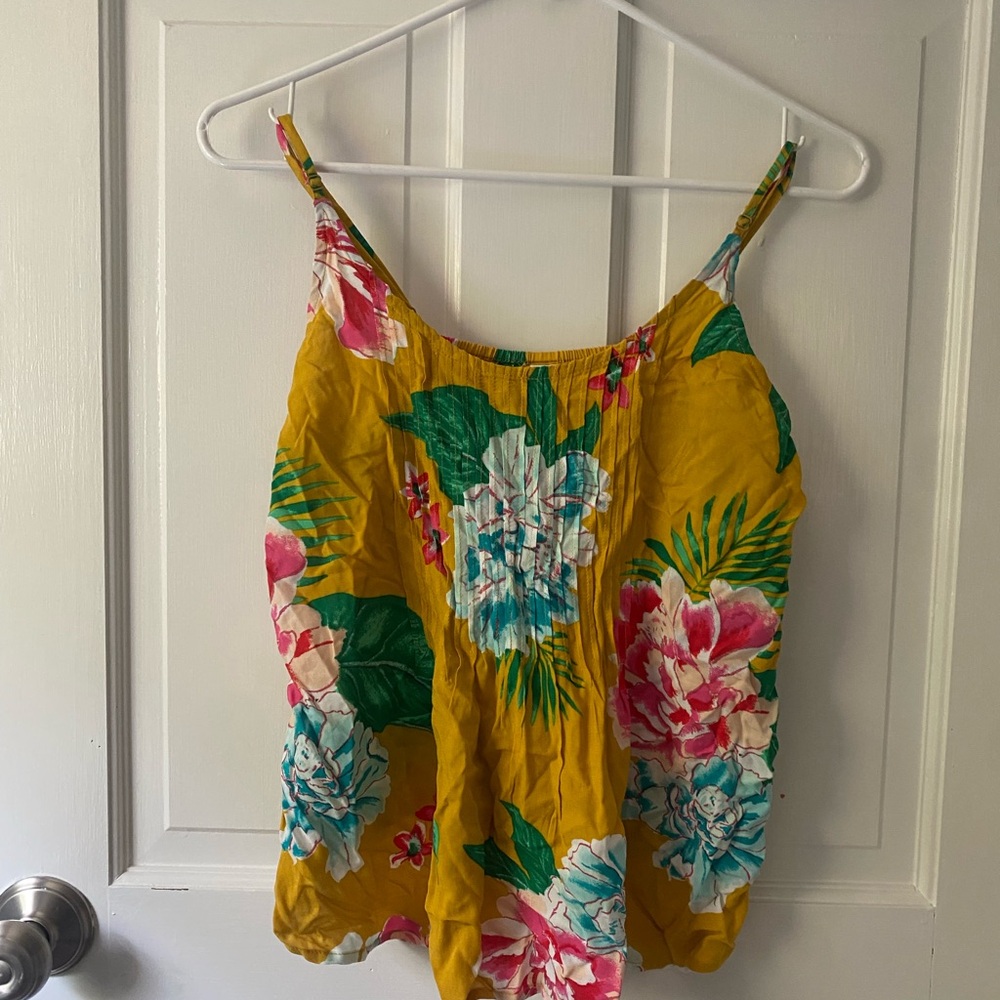 floral (tropical) tank